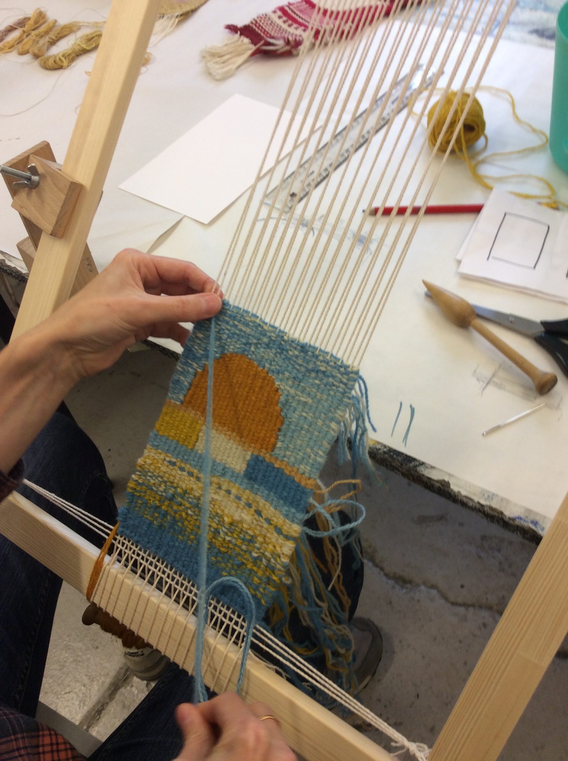 build a backstrap loom at home